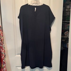 STYLUS Navy Women's Tunic oversized Dress
